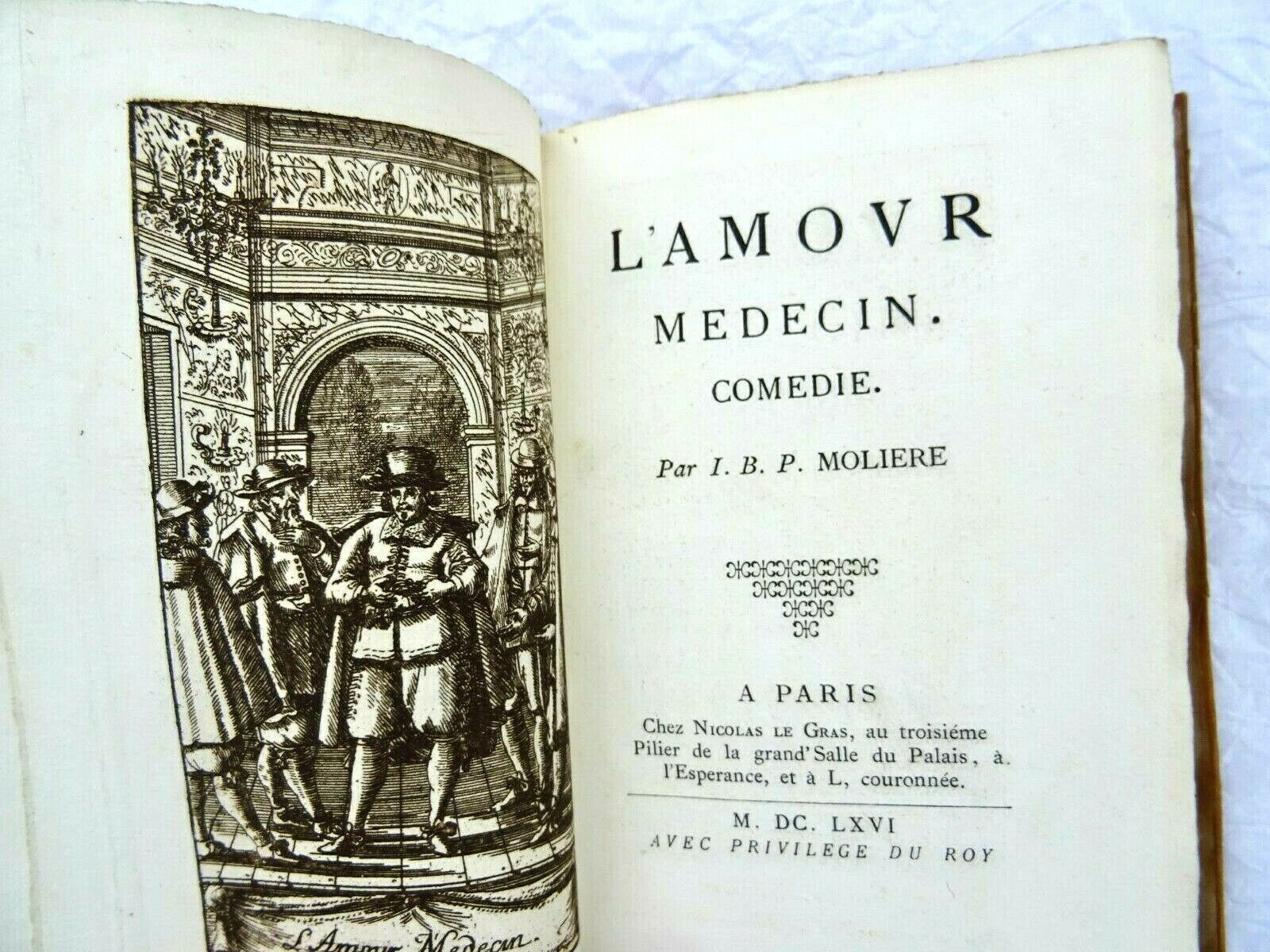 Moliere L Amour Medecin Sur Verge Nte La Librairie Antique