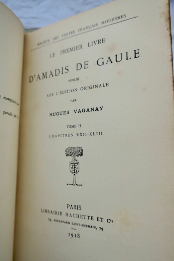 AMADIS de GAULE Le premier livre d'Amadis de Gaule – Image 6