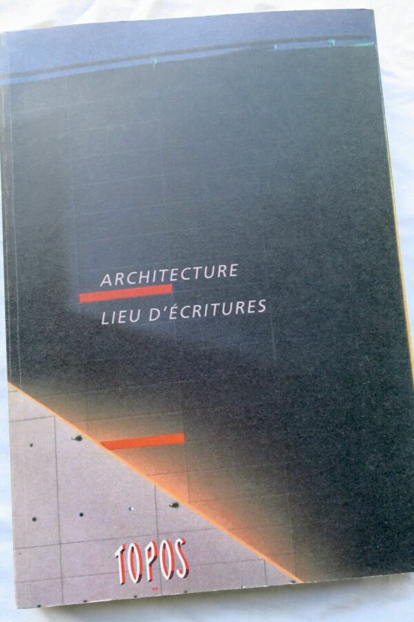 ARCHITECTURE LIEU D'ECRITURE 1989 – Image 3