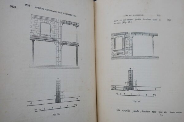 ARCHITECTURE  Manuel des lois du bâtiment 1870 – Image 13