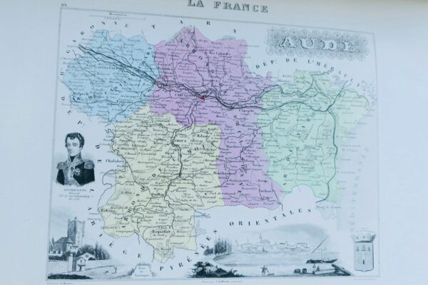 ATLAS MIGEON, POIRÉE, VUILLEMIN. La France et ses Colonies. Atlas illustré 1871 – Image 8