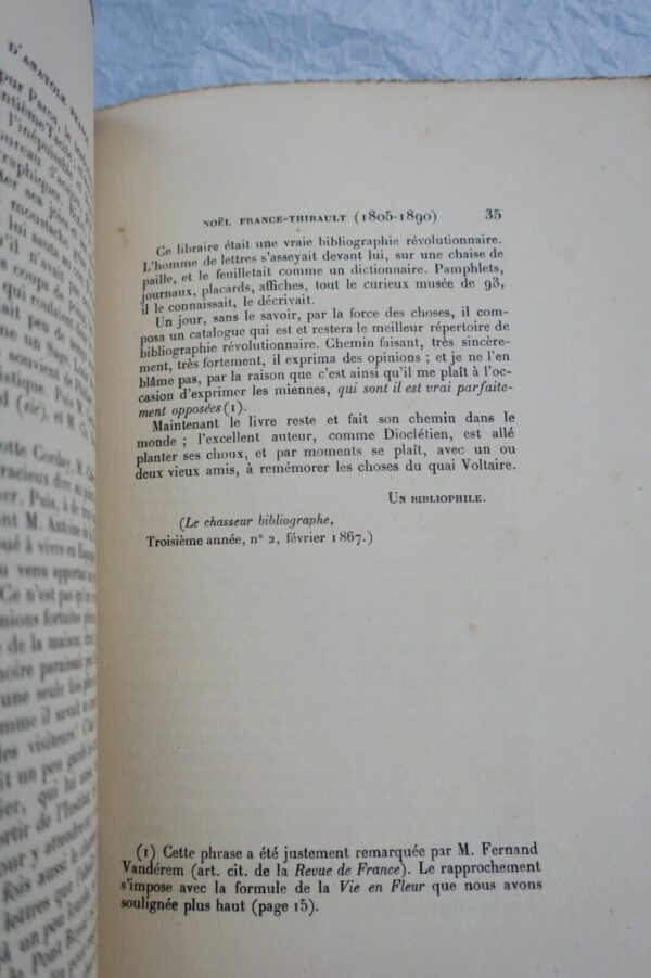 Anatole France Le père d'Anatole France + dédicace – Image 4