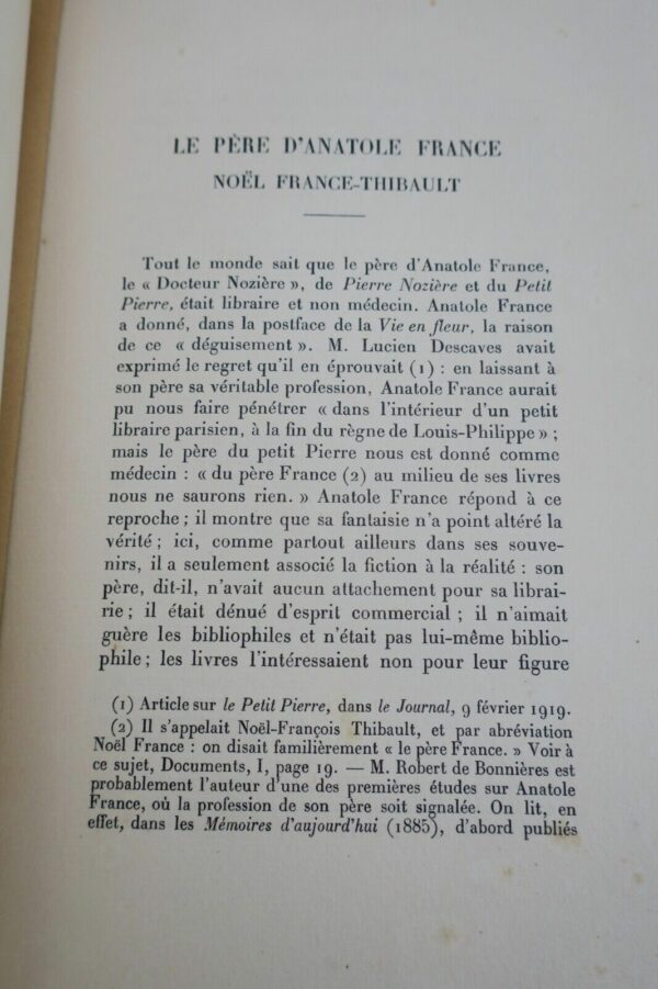 Anatole France Le père d'Anatole France + dédicace – Image 9