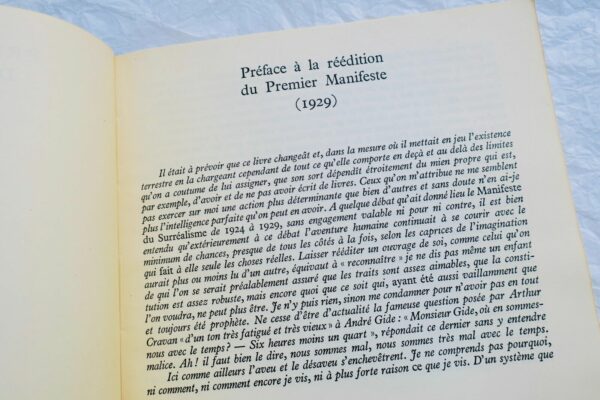 André Breton. LES MANIFESTES DU SURRÉALISME suivi de Prolégomènes à un troisième – Image 8