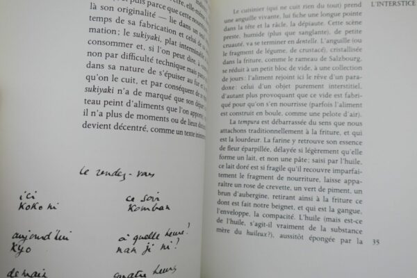 BARTHES (Roland). L'Empire des signes – Image 8