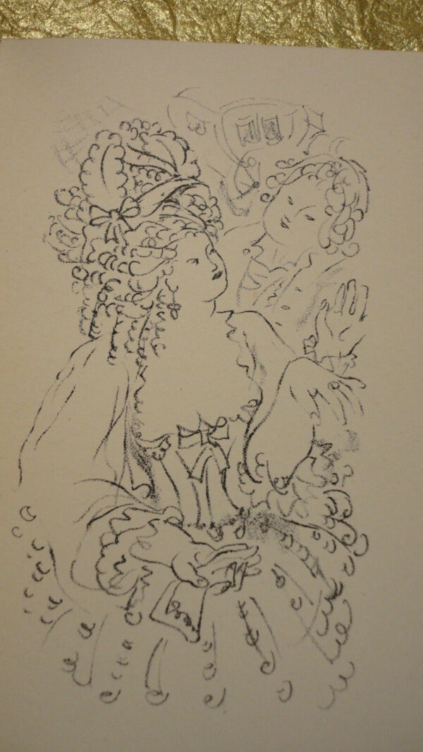 BOUFFLERS (Chevalier de) Aline, reine de Golconde. Lithographies de Jean-Edelman – Image 3