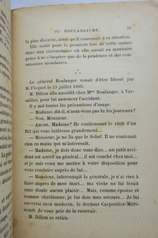 BOULANGER Les coulisses du boulangisme 1890 – Image 6