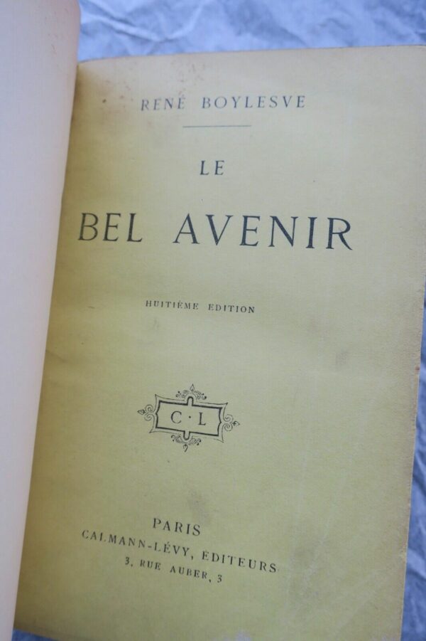 BOYLESVE René LE BEL AVENIR – Image 8