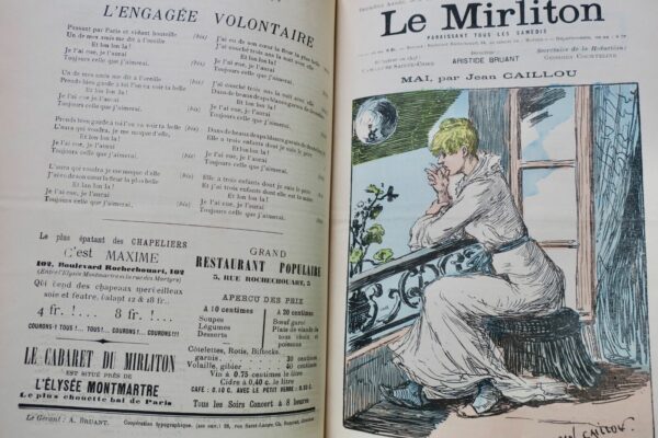 BRUANT (Aristide) Le mirliton ill-Steinen, Lautrec... – Image 13