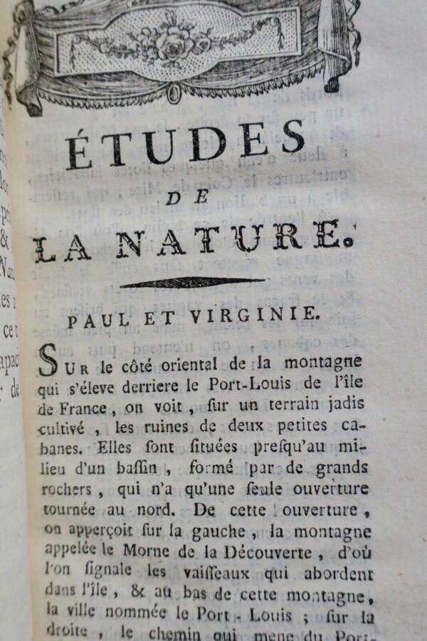 Bernardin études de la nature1787 + voeux d'un solitaire – Image 6