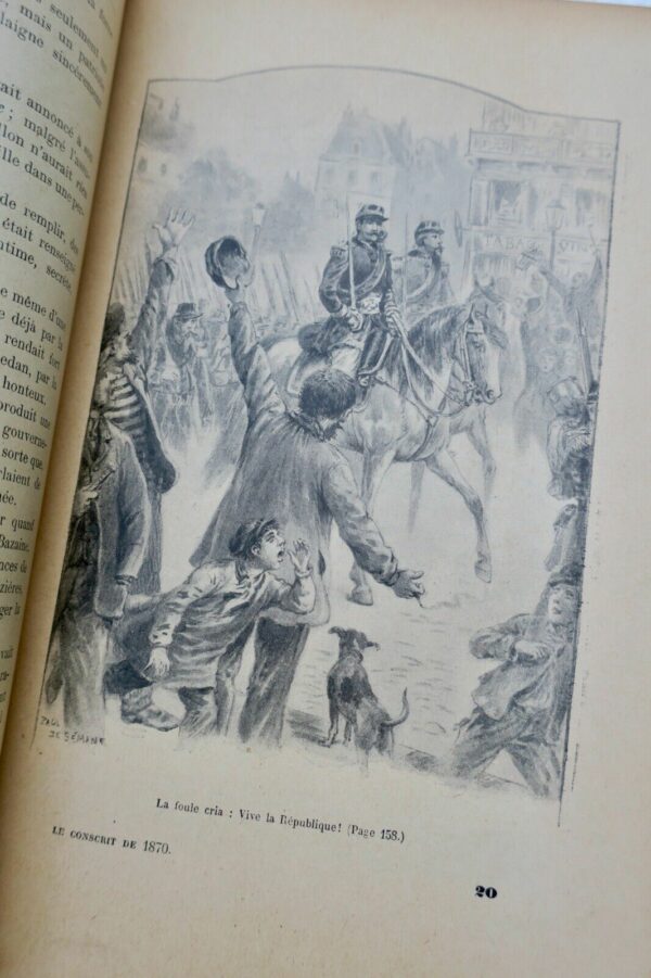 CAHU Le Conscrit de 1870. Illustrations de Paul SéMANT – Image 7