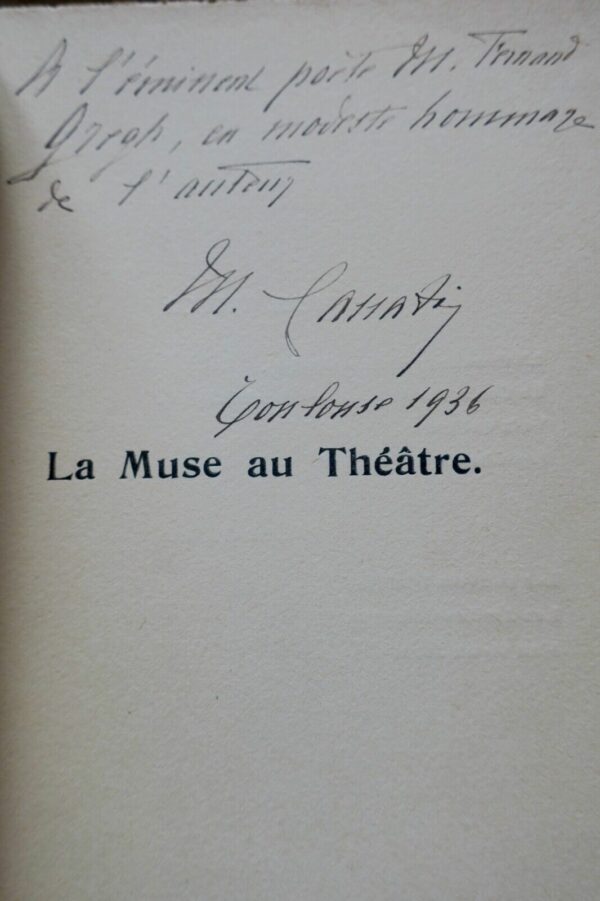 CASSABOIS (Marie) La muse au théâtre. Le chagrin de racine - La petite reine - – Image 8