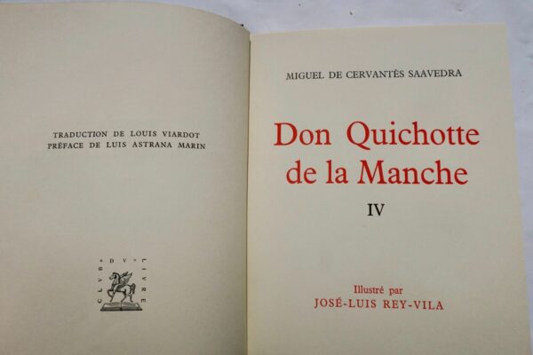 CERVANTES : DON QUICHOTTE DE LA MANCHE illustré par JOSE-LUIS REY-VILA – Image 6