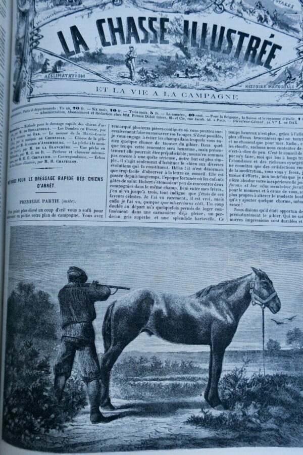 Chasse illustrée - Journal des plaisirs de la ferme et du château 1869-1870 – Image 15