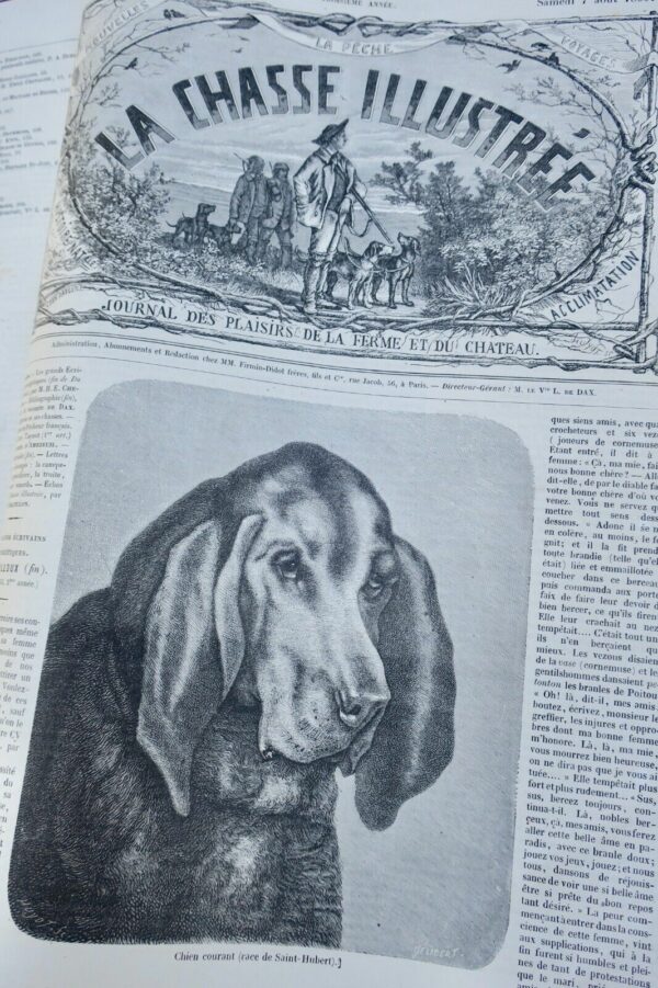 Chasse illustrée - Journal des plaisirs de la ferme et du château 1869-1870