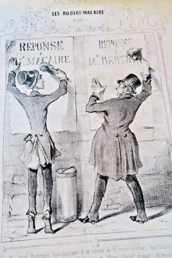 DAUMIER Honoré les cent et un Robert-Macaire