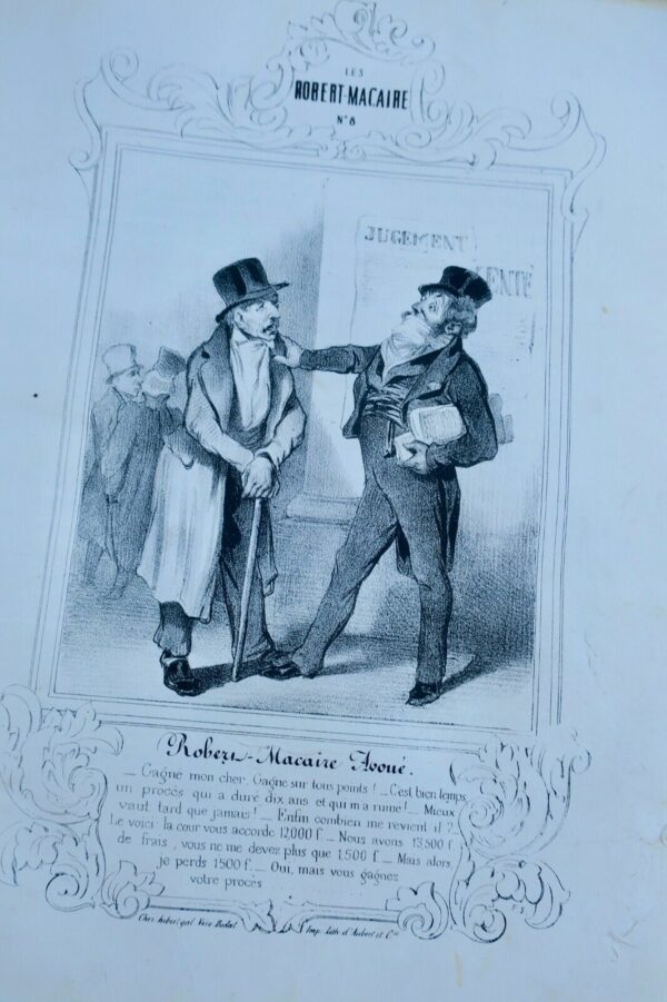 DAUMIER Honoré les cent et un Robert-Macaire – Image 8