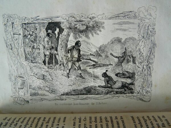 DE FOE Aventures de Robinson Crusoé 1837 – Image 6