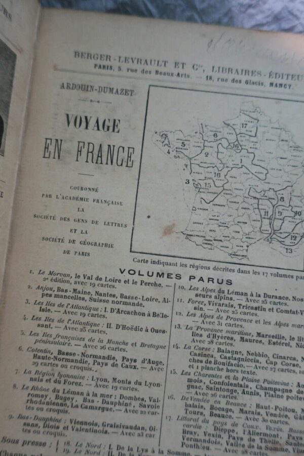 DICTIONNAIRE DES COMMUNES - (FRANCE ET ALGERIE) -1899 – Image 8