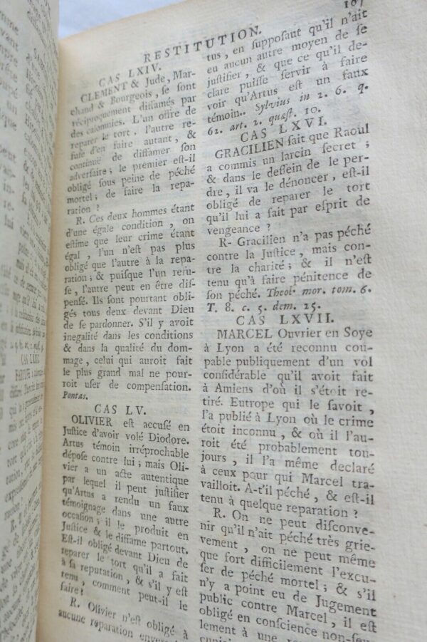 Dictionnaire portatif des cas de conscience 1758 – Image 4