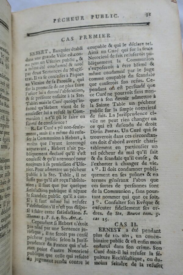 Dictionnaire portatif des cas de conscience 1758 – Image 6