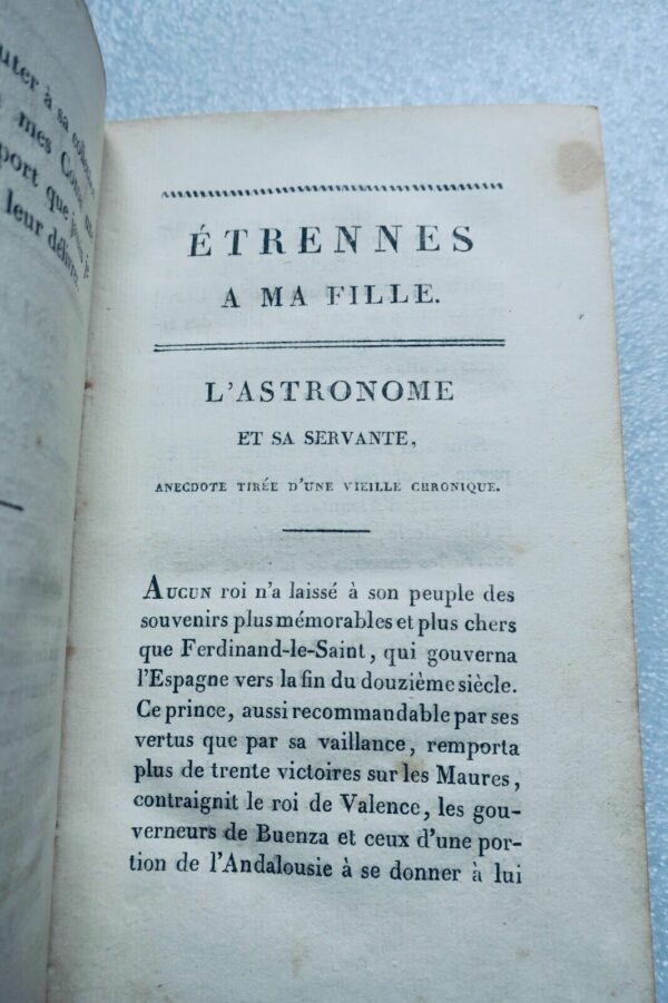 ETRENNES A MA FILLE OU SOIREES AMUSANTES DE LA JEUNESSE 1816 – Image 7