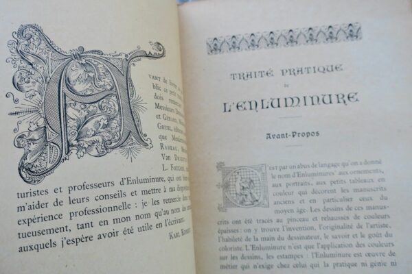 Enluminure Traité Pratique de l'enluminure des livres d'Heures, Canons d'Autels. – Image 6