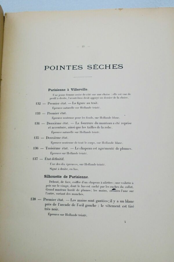 Ernest DUEZ atelier  catalogue des tableaux études, pastels, aquarelles 1896 – Image 3