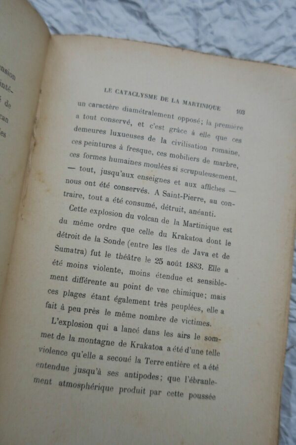 FLAMMARION M. CAMILLE LES ERUPTIONS VOLCANIQUES ET LES TREMBLEMENTS DE TERRE... – Image 5