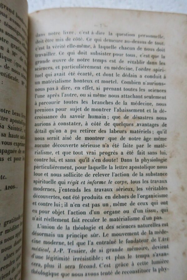 FRÉDAULT TRAITÉ D'ANTHROPOLOGIE physiologique et philosophique 1863 – Image 9