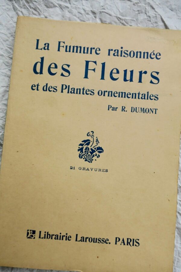 FUMURE RAISONNEE DES FLEURS ET DES PLANTES ORNEMENTALES