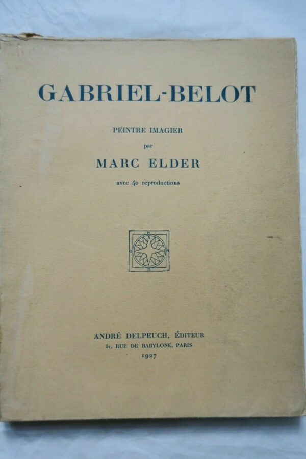 GABRIEL-BELOT peintre imagier. Avec 40 reproductions – Image 3