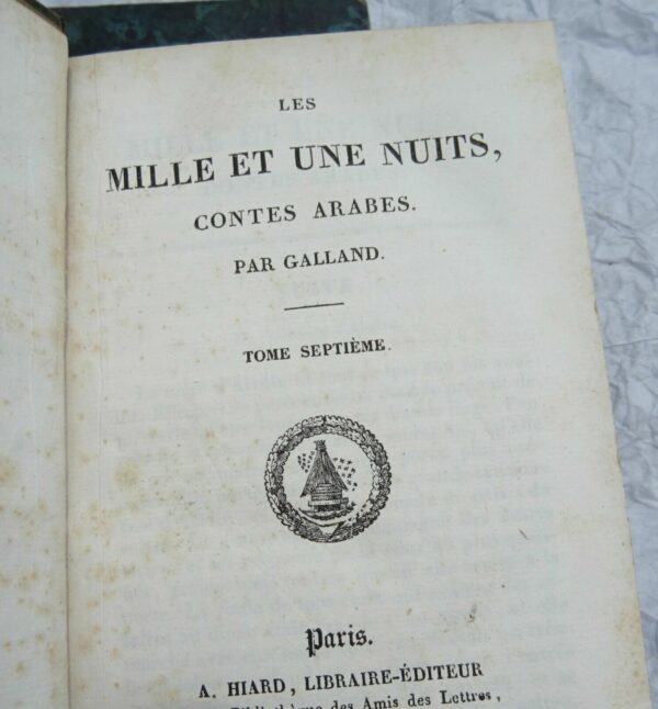 GALLAND LES MILLE ET UNE NUITS 1832 – Image 7