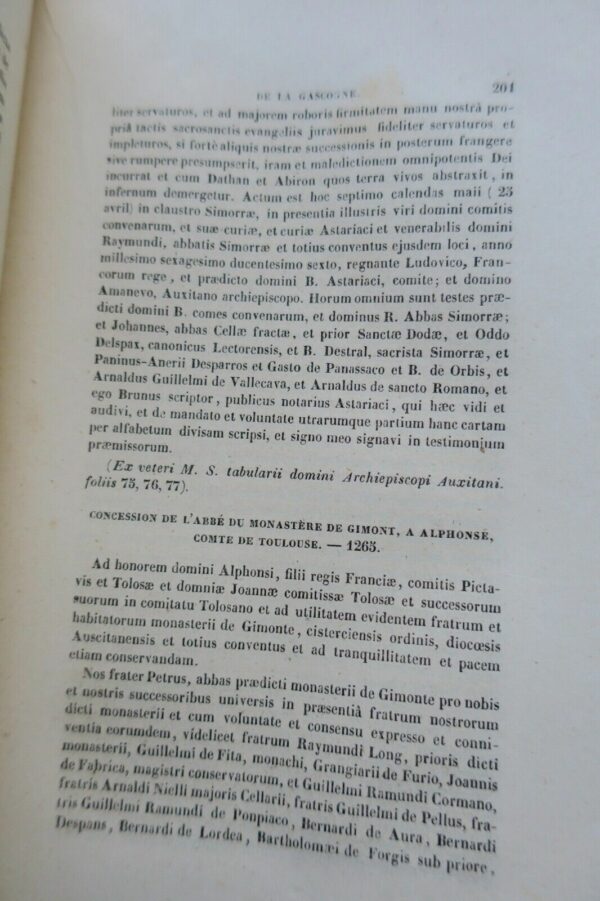 GASCOGNE HISTOIRE DE LA GASCOGNE DEPUIS LES TEMPS LES PLUS RECULES JUSQU... – Image 11