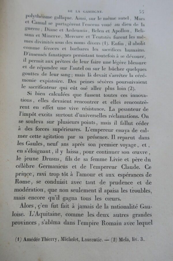 GASCOGNE HISTOIRE DE LA GASCOGNE DEPUIS LES TEMPS LES PLUS RECULES JUSQU... – Image 6