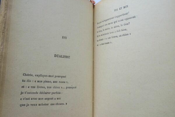 GERALDY Toi et Moi. 1918 + lettre de l'auteur – Image 10