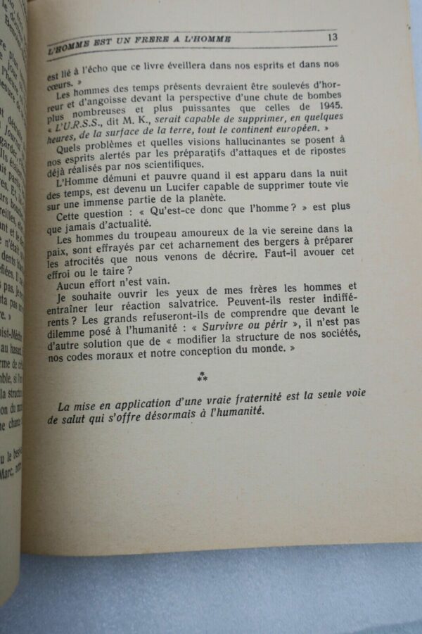 Gasquet L'Homme est un Frère à l'Homme. Suivi d'un Catéchisme de l'Homme fratern – Image 6