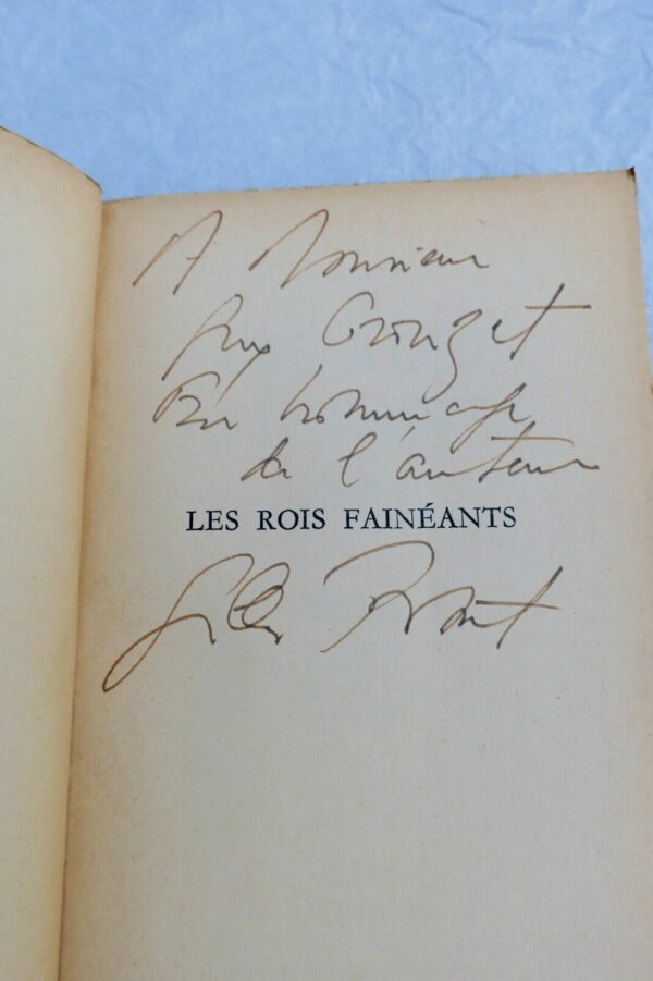 Gilles Rosset Les rois fainéants S.P. + dédicace – Image 9