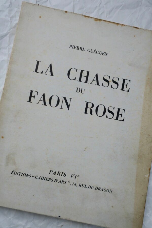 Guéguen La Chasse du Faon rose + dédicace – Image 3