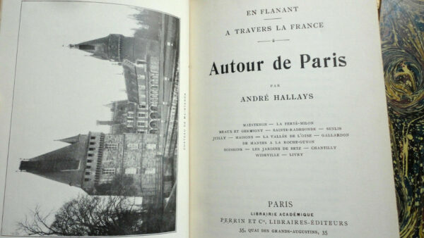 HALLAYS  Autour de Paris 1911 – Image 5