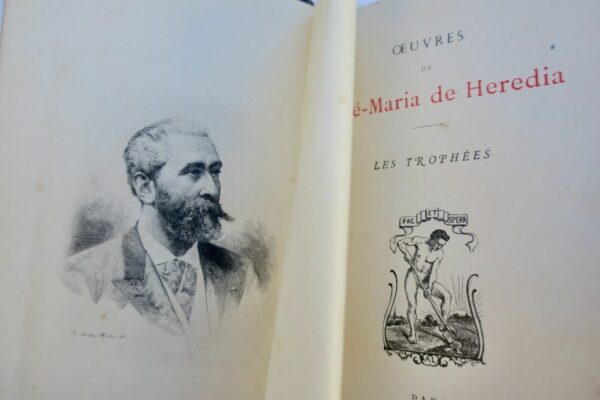 Heredia, J. M. de Oeuvres de. Les Trophées Alphonse Lemerre