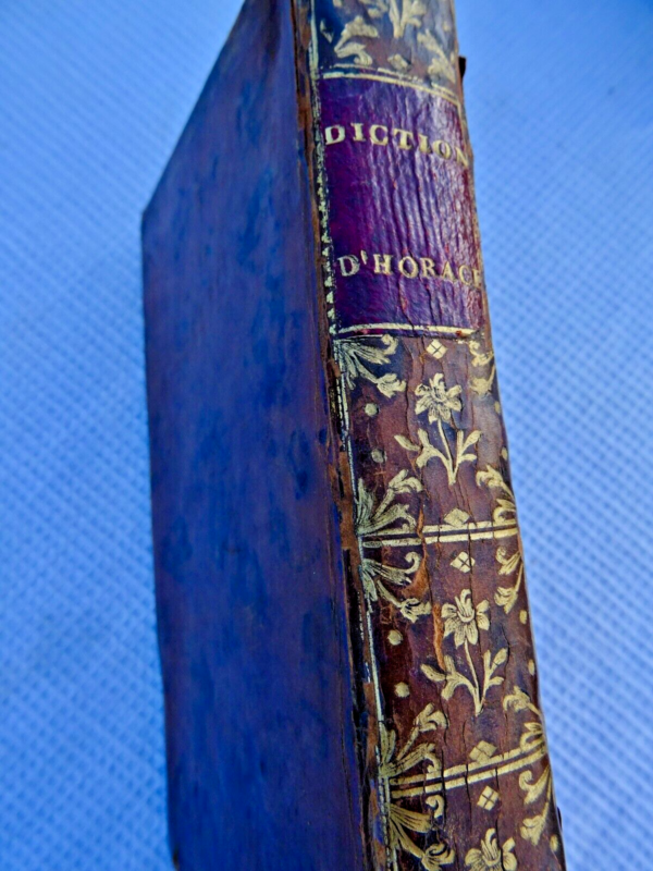 Horace Dictionnaire alphabétique de tous les noms propres.. Horace 1756