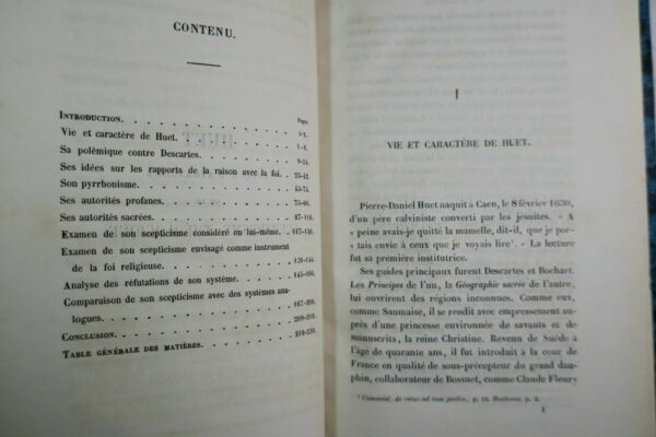 Huet évèque d'Avranches ou le septicisme théologique 1850 – Image 4