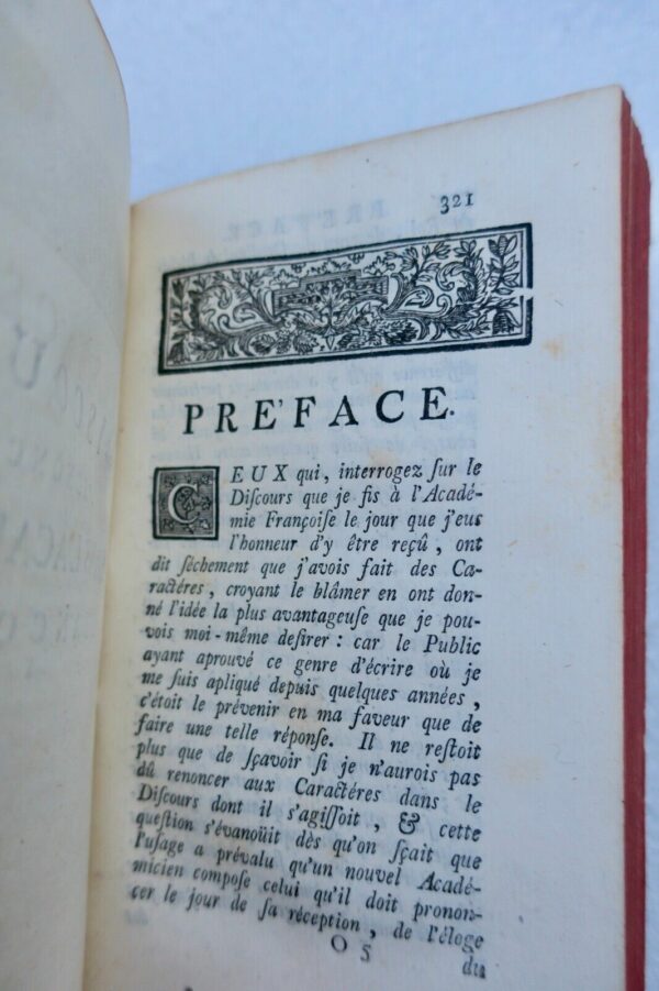 LA BRUYERE Jean de LES CARACTÈRES DE THÉOPHRASTE 1741 – Image 11