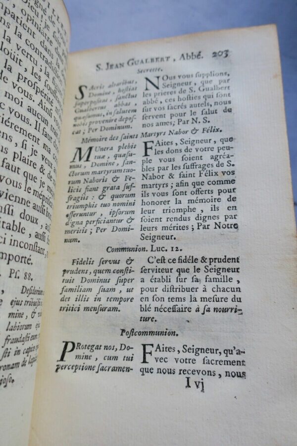 L'Année Chrétienne contenant les instructions sur les mystères et les fêtes 1747 – Image 12