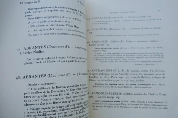 LOUYS Pierre Manuscrits de Pierre Louÿs et de divers auteurs contemporains 1926 – Image 5