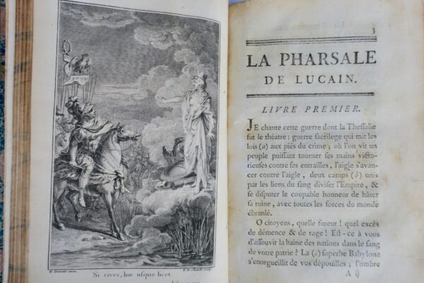 LUCAIN La Pharsale de Lucain 1766 – Image 3