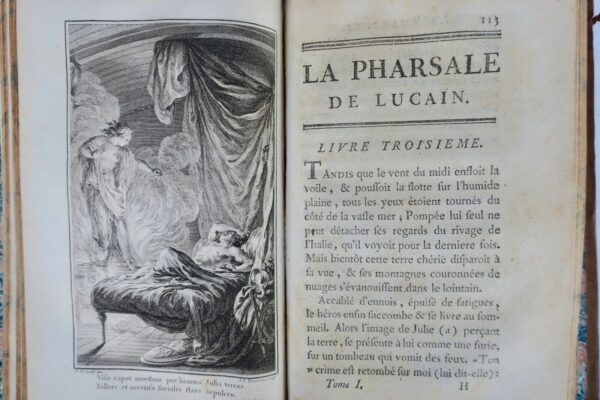 LUCAIN La Pharsale de Lucain 1766 – Image 8