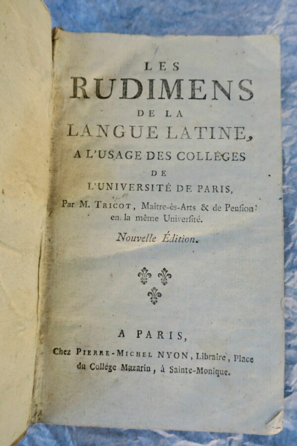 Latin les rudimens de la langue latine – Image 3