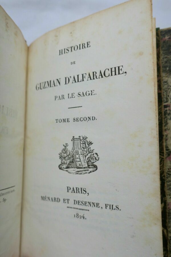 Le Sage Histoire de Guzman d'Alfarache 1825 – Image 4